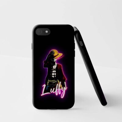 mobile phone cover Luffy Neon Matte Phone Case