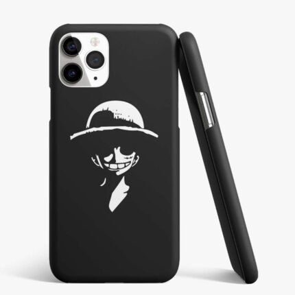 Black Luffy Smile Matte Phone Case