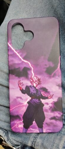 Goku Black Matte Phone Case photo review