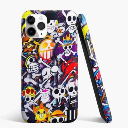 One Piece Sticker Art Matte Phone Case