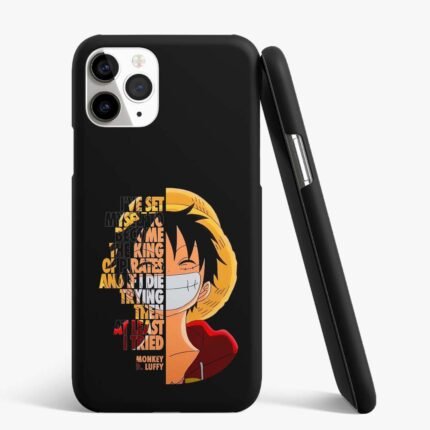 Monkey D Luffy Quote Matte Phone Case