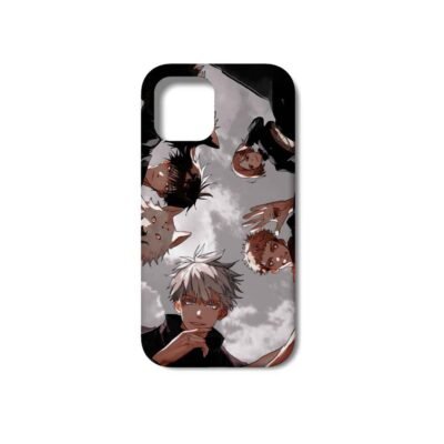 printed cover Gojo Satoru Skyward Glance Matte Phone Case