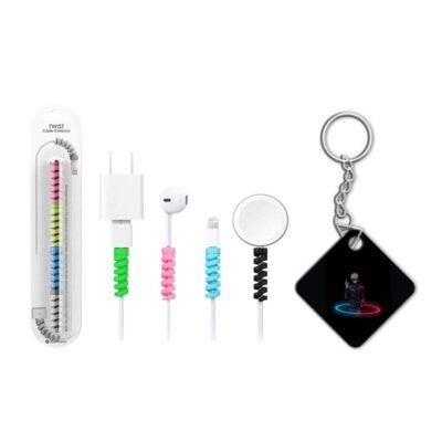Keychain With Cable Protector Gojo Winner Keychain With Cable Protector