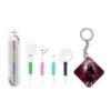 Itachi Aesthetic keychain with cable protector