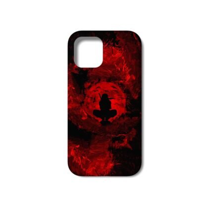 Itachi Red Moon Matte phone case