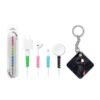 Itachi Uchiha keychain with cable protector