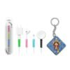 Luffy Chibi Keychain with Cable Protector