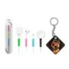 Luffy, Nami Keychain with Cable Protector