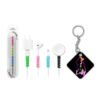 Luffy Neon Keychain with Cable Protector