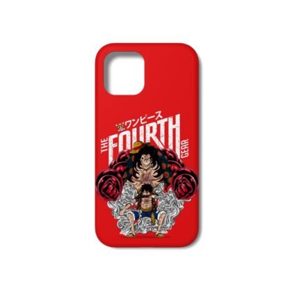 Luffy The Fourth Gear Red Matte Phone Case