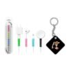 Monkey D Luffy Keychain with Cable Protector