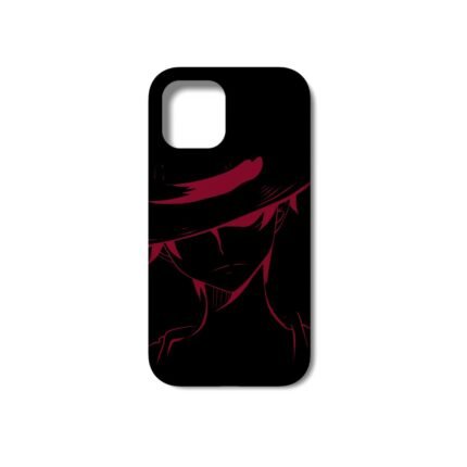 Monkey D. Luffy Red Black Matte Phone Case