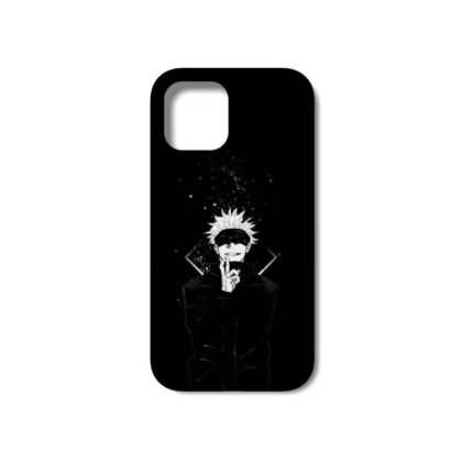 Satoru Black Matte Phone Case