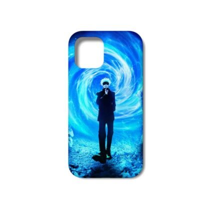 Satoru Blue Matte Phone Case