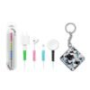 Satoru Gojo Collage Keychain With Cable Protector
