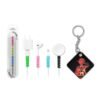 Silhouette Keychain with Cable Protector