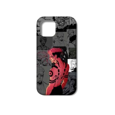 back case Yuji Red & Black Matte Phone Case