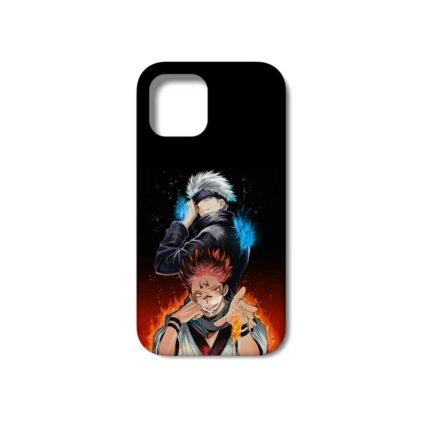 Yuji and Gojo Aesthetic Matte Phone Case