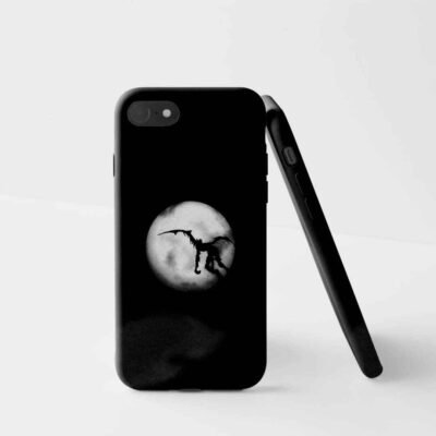 phone case Death Black Note Matte Phone Case side veiw