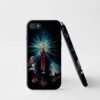 Death Note Light and L with Ryuk Matte Phone Case