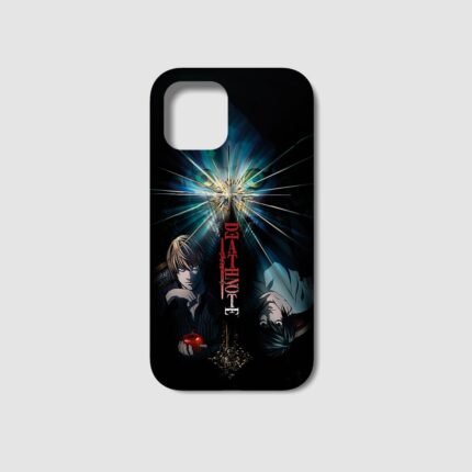 Death Note Light and L with Ryuk Matte Phone Case