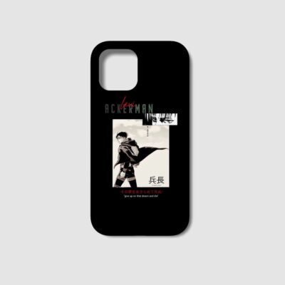 Levi Ackerman Graphic Matte Phone Case Levi Ackerman Graphic Matte Phone Case