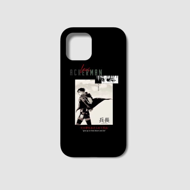 Levi Ackerman Graphic Matte Phone Case