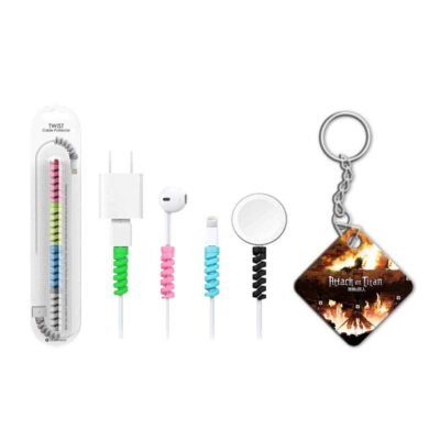 keychain with cable protectar-Recovered AOT Matte Phone Case