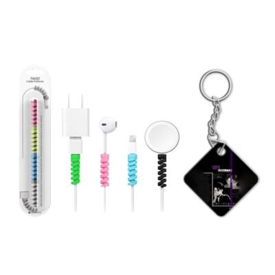 keychain with cable protectar-min Levi Synopsis Matte Phone Case