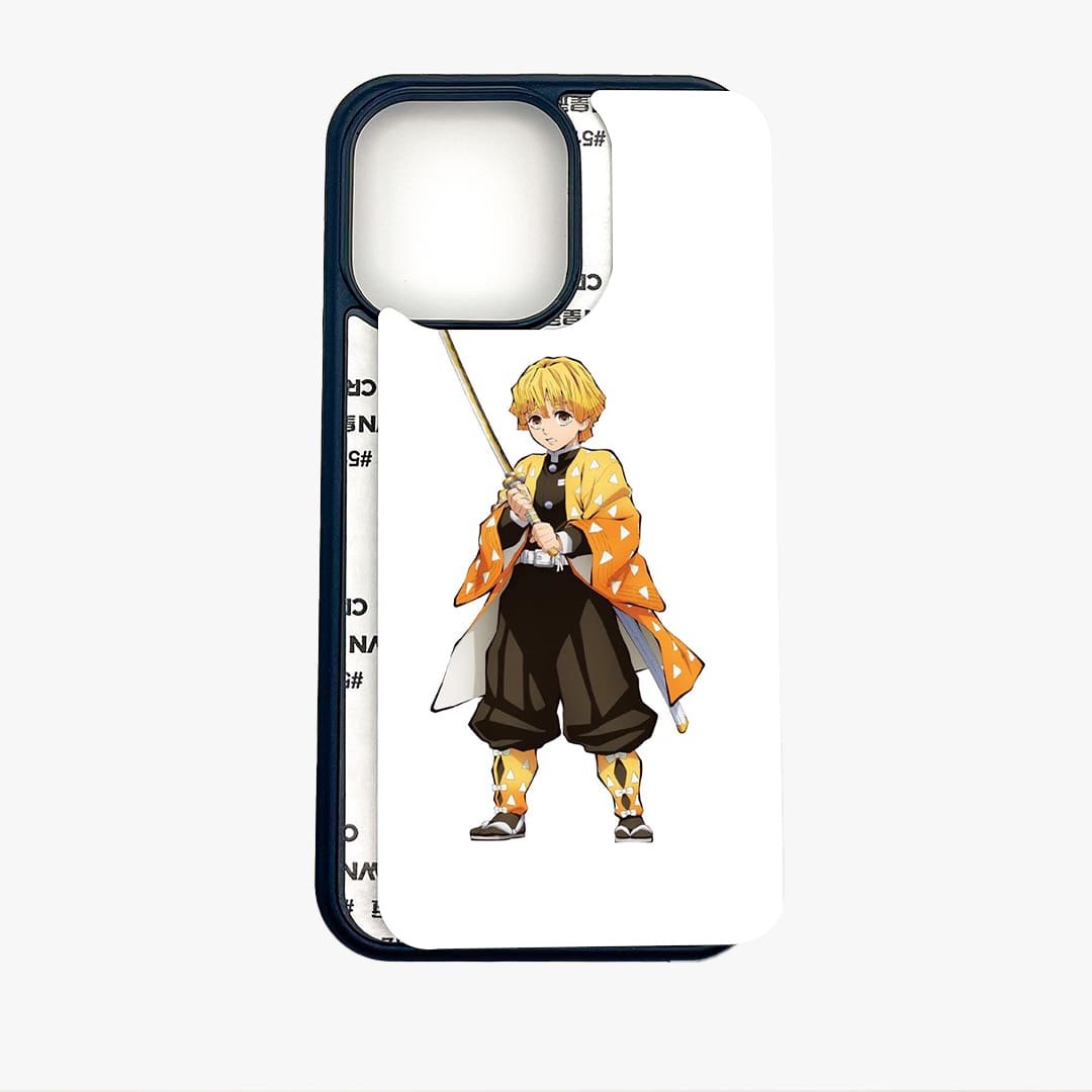 Zenitsu Agatsuma Silicone Armored Phone Case - Image 2