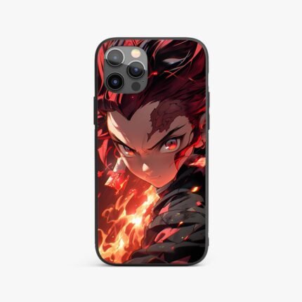 Tanjiro Kamado Graphic Silicone Armored Phone Case