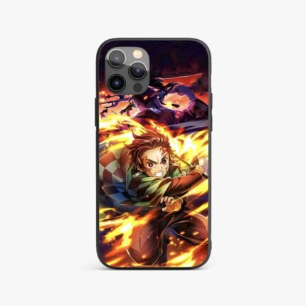 Kimetsu Fight Silicone Armored Phone Case