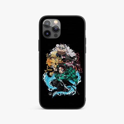Demon Slayer Kimetsu no Yaiba Silicone Armored Phone Case