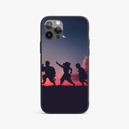 Demon Trio Aesthetic Silicone Armored Phone Case
