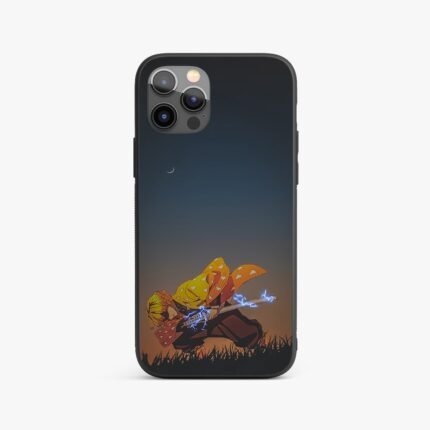 Zenitsu Sword Action Silicone Armored Phone Case
